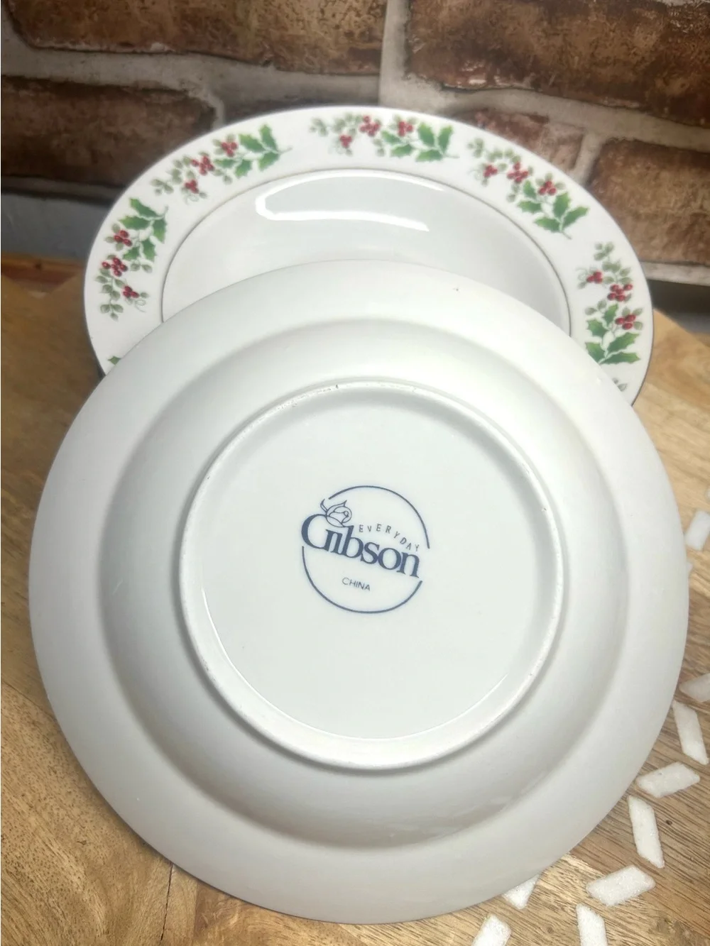 Vintage Christmas Charm-Delight-Holiday-Harmony bowls. Set of 4 by GIBSON DESIGN